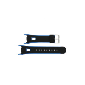 Watch strap Calypso K5610-6 Plastic Black 22mm