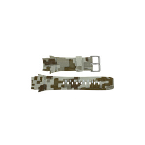 Watch strap Calypso K5681-2 Plastic Camouflage 21mm