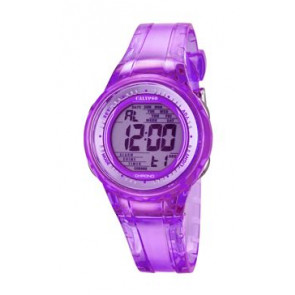 Calypso watch strap K5688-3 Rubber Purple