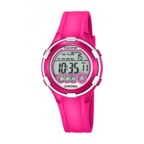 Watch strap Calypso K5692-6 Plastic Pink 12mm