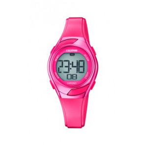 Watch strap Calypso K5738-8 Rubber Pink
