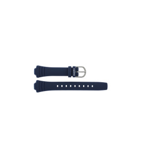 Watch strap Calypso K5758-1 / K5758-2 Plastic Blue 10mm