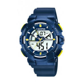 Watch strap Calypso K5771-3 Rubber Blue