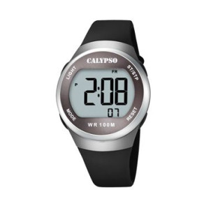 Watch strap Calypso K5786-4 Rubber Black