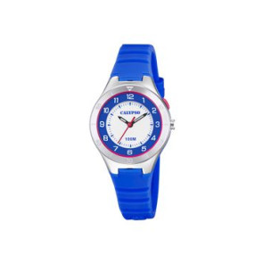 Watch strap Calypso K5800-3 Plastic Blue
