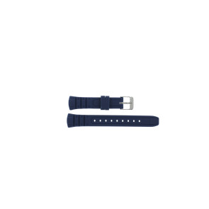 Watch strap Calypso K5801-4 Plastic Blue 14mm