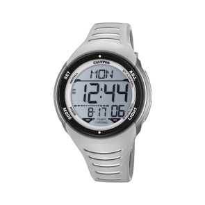 Watch strap Calypso K5807-1 Plastic Grey