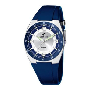Watch strap Calypso K6044-5 Rubber Blue 14mm