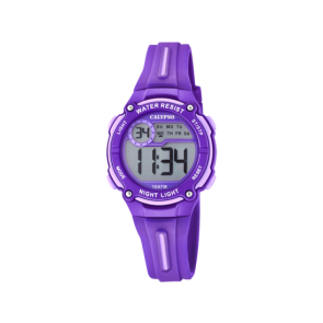 Watch strap Calypso K6068.2 Silicone Purple