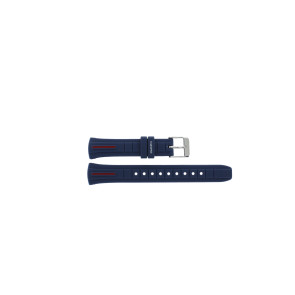 Watch strap Calypso K6068.4 Silicone Blue 14mm