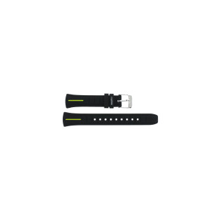 Watch strap Calypso k6068.5 Plastic Black 7mm