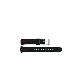 Watch strap Calypso K6068.6 Silicone Black 14mm