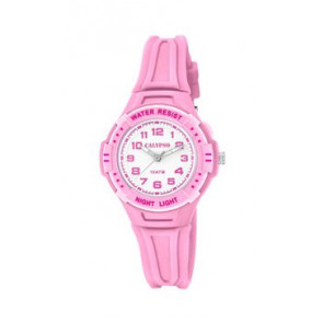 Watch strap Calypso K6070-1 Rubber Pink 7mm
