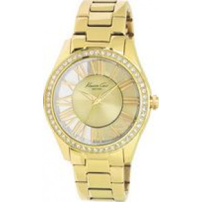 Watch strap Kenneth Cole KC4853 Steel Gold Toned 20mm