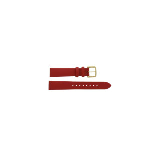 Watch strap Kate Spade New York KSW1365 Leather Red 12mm