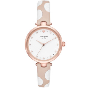 Watch strap Kate Spade New York KSW1450 Leather Bi-color