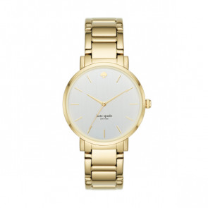 Watch strap Kate Spade New York KSW9013 Steel Gold Toned 18mm