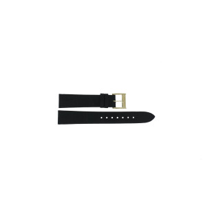 Watch strap Seiko Premier / 7N89-0AY0 / SXB432P1 / L0G1011K0 Leather Black 16mm