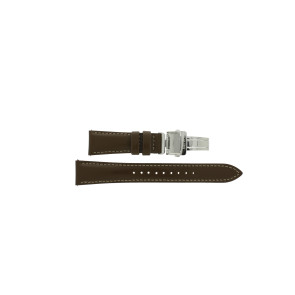 Watch strap Seiko SRPE45J1 / 4R35-04A0 Leather Brown 20mm