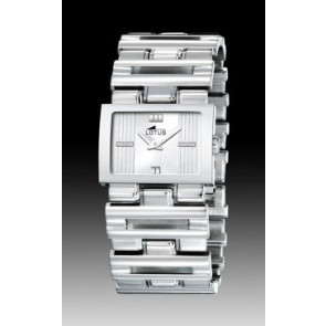 Lotus watch strap L15473 Metal Stainless steel