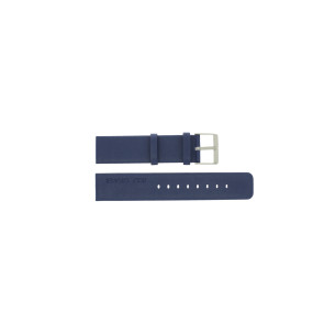 Watch strap Rolf Cremer LB027.05 / Spirale Leather Blue 20mm
