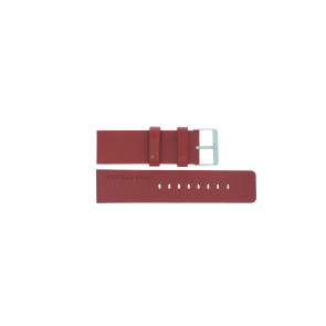 Watch strap Rolf Cremer LB110.06 / Arch Leather Red 24mm