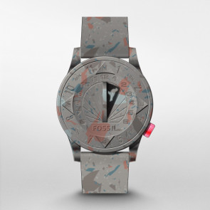 Watch strap Fossil LE1145 Silicone Multicolor 22mm