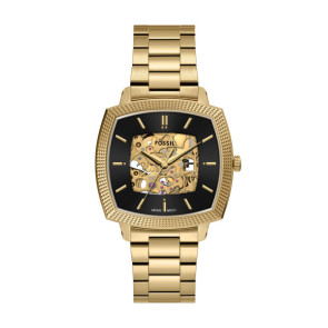 Watch strap Fossil LE1218 Steel Gold toned 20mm