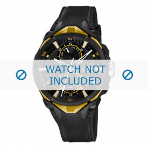 Lotus watch strap 18107/2 Plastic Black 27mm