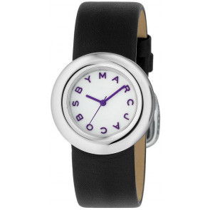 Watch strap Marc by Marc Jacobs MBM1127 Leather Black 20mm