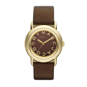 Watch strap Marc by Marc Jacobs MBM1185 Leather Brown 18mm