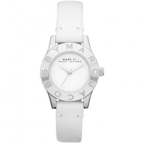 Watch strap Marc by Marc Jacobs MBM1206 Leather White 12mm
