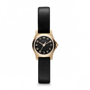 Watch strap Marc by Marc Jacobs MBM1240 Leather Black