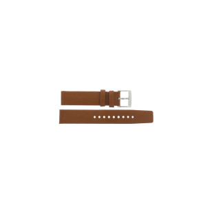 Watch strap Marc by Marc Jacobs MBM1265 / MBM3242 Leather Cognac 18mm