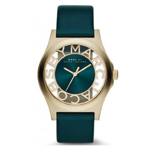 Watch strap Marc by Marc Jacobs MBM1275 Leather Green 20mm