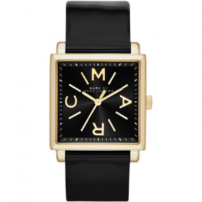 Watch strap Marc by Marc Jacobs MBM1279 Leather Black 20mm