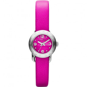 Watch strap Marc by Marc Jacobs MBM1288 Leather Pink 10mm