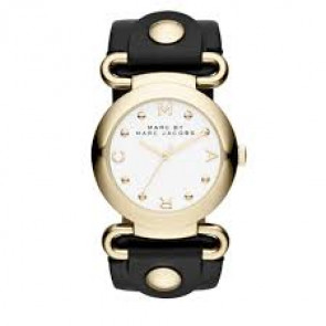 Watch strap Marc by Marc Jacobs MBM1304 Leather Black 30mm