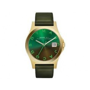 Watch strap Marc by Marc Jacobs MBM1320 Leather Green 18mm