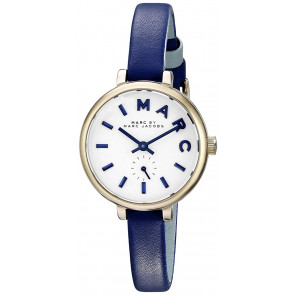 Watch strap Marc by Marc Jacobs MBM1354 Leather Blue 8mm