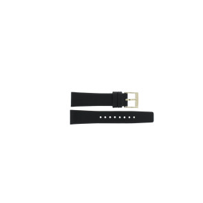 Watch strap Marc by Marc Jacobs MBM1357 Leather Black 18mm