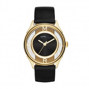 Watch strap Marc by Marc Jacobs MBM1376 Leather Black 18mm