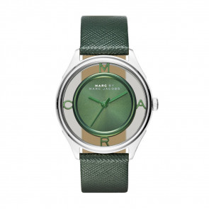 Watch strap Marc by Marc Jacobs MBM1378 Leather Green 18mm