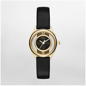 Watch strap Marc by Marc Jacobs MBM1381 Leather Black 13.5mm