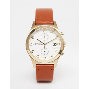 Watch strap Marc by Marc Jacobs MBM1396 Leather Brown 18mm