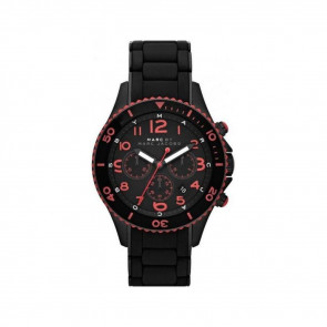 Watch strap Marc by Marc Jacobs MBM2585 Silicone Black 22mm