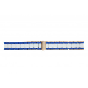 Marc by Marc Jacobs watch strap MBM2594 Silicone Bi-color 20mm