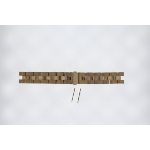 Watch strap Marc by Marc Jacobs MBM3074  Steel Rosé 6mm