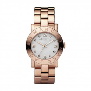 Watch strap Marc by Marc Jacobs MBM3077 Stainless steel Rosé 20mm