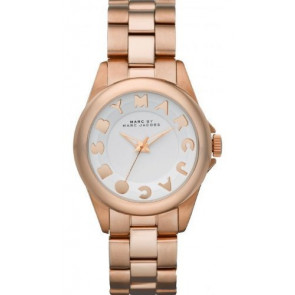 Watch strap Marc by Marc Jacobs MBM3112 Steel Rosé 18-20mm variabel